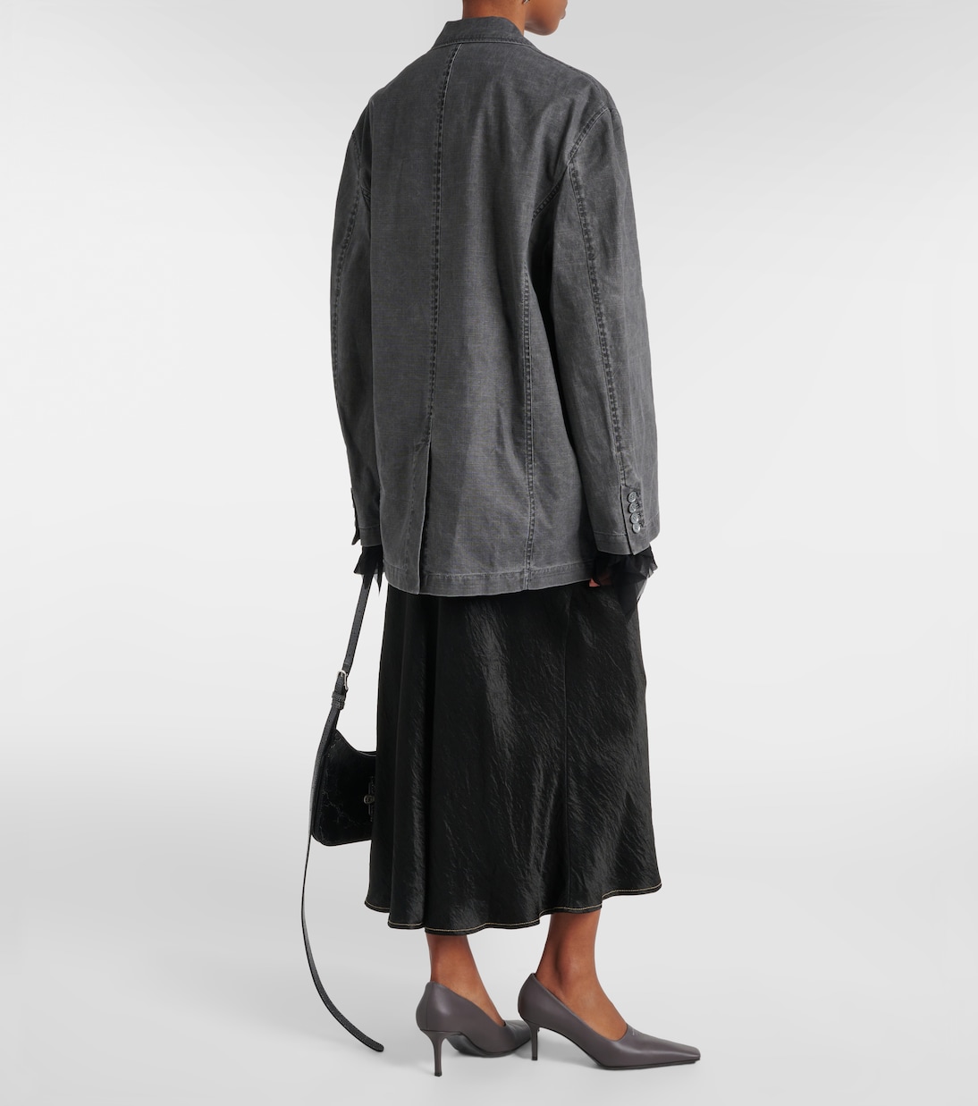 Oversize-Blazer Juylie aus Denim | Acne Studios