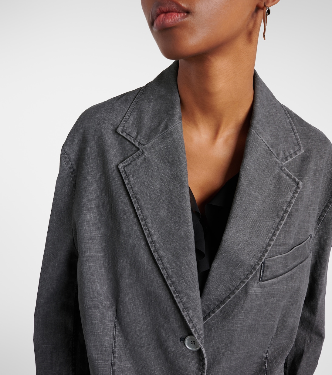 Oversize-Blazer Juylie aus Denim | Acne Studios