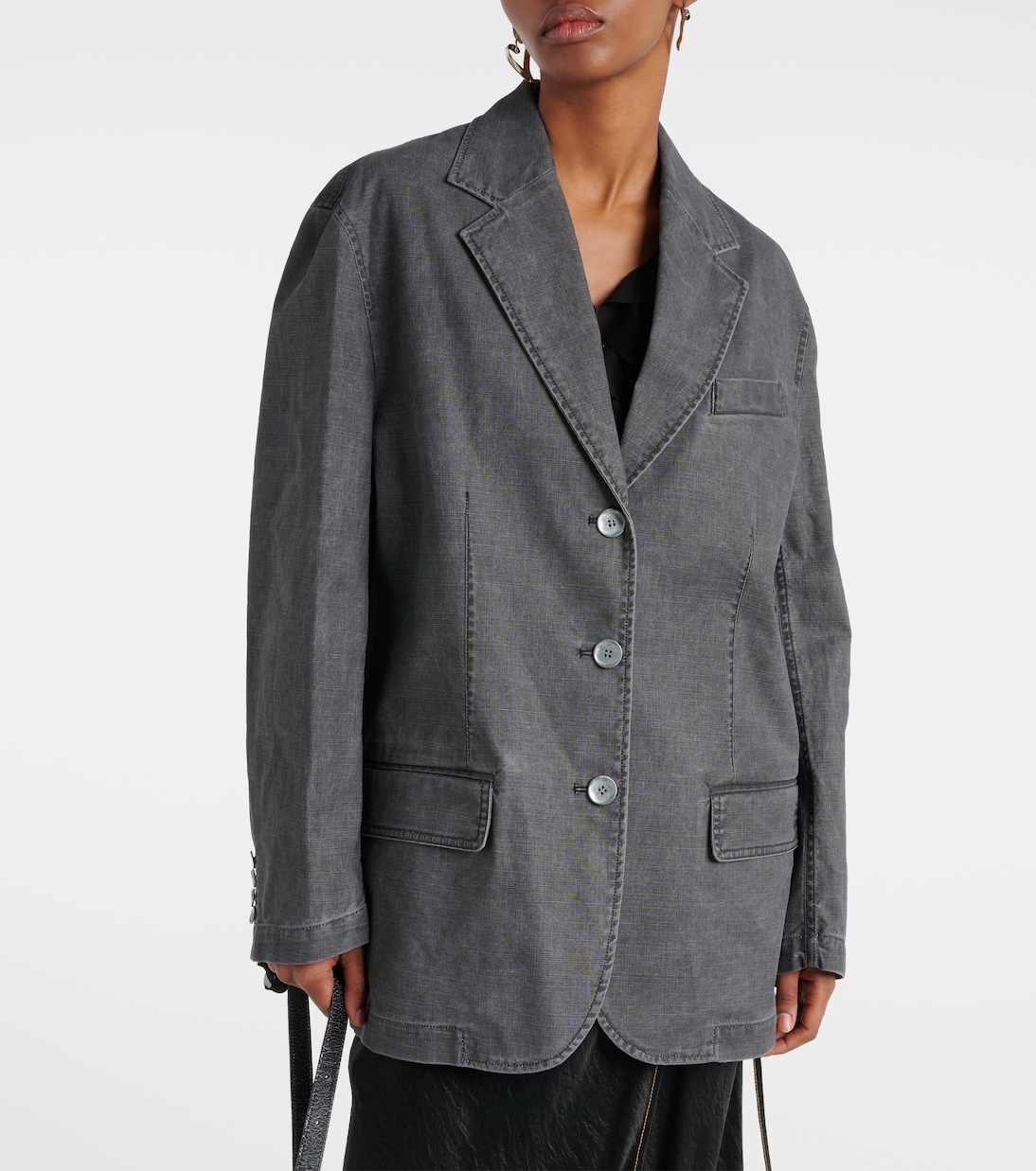 Oversize-Blazer Juylie aus Denim | Acne Studios