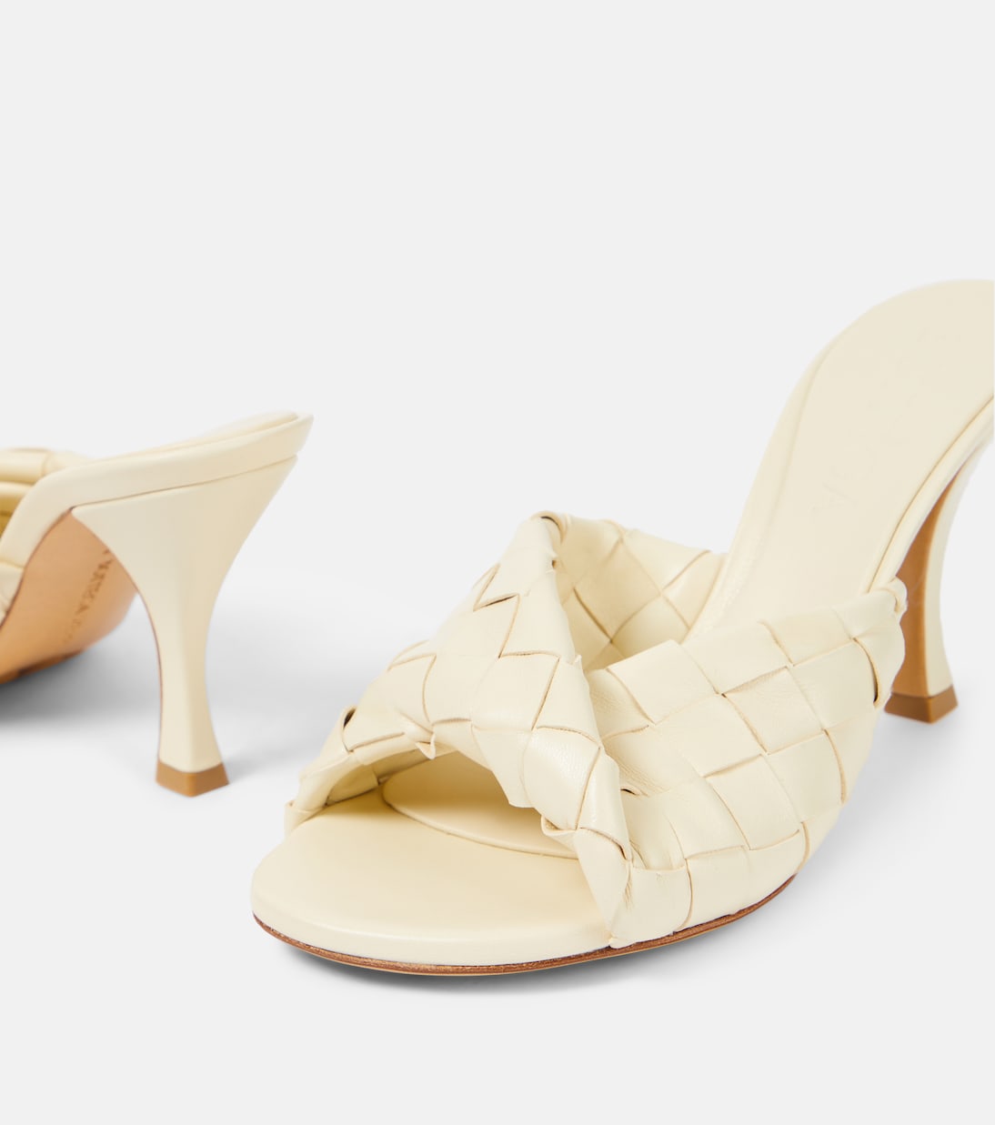 Pantoletten Blink 80 aus Leder | Bottega Veneta