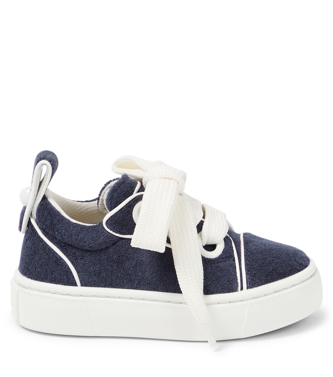 Sneakers Toy Toy aus Frottee mit Leder | Christian Louboutin Kids