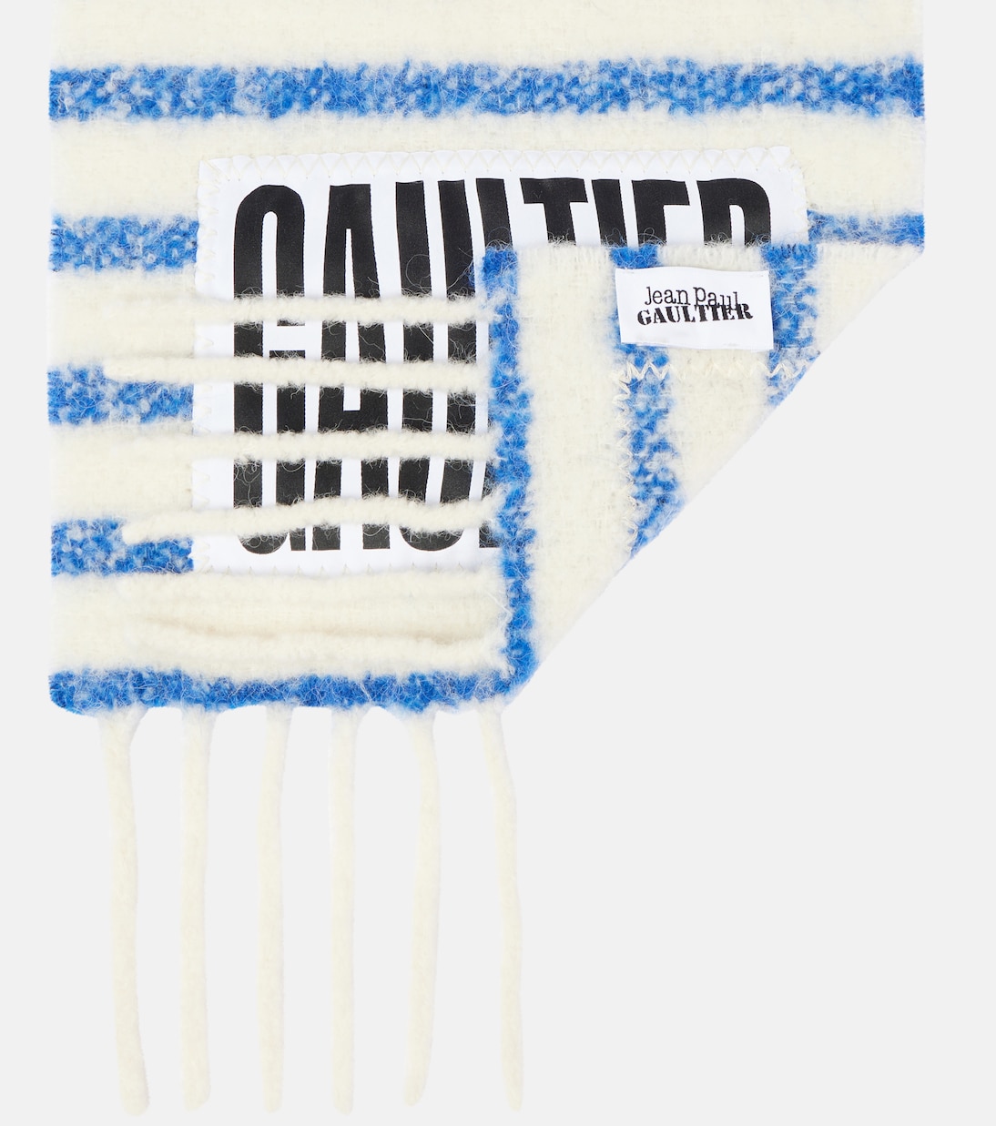 Sciarpa in misto lana a righe | Jean Paul Gaultier