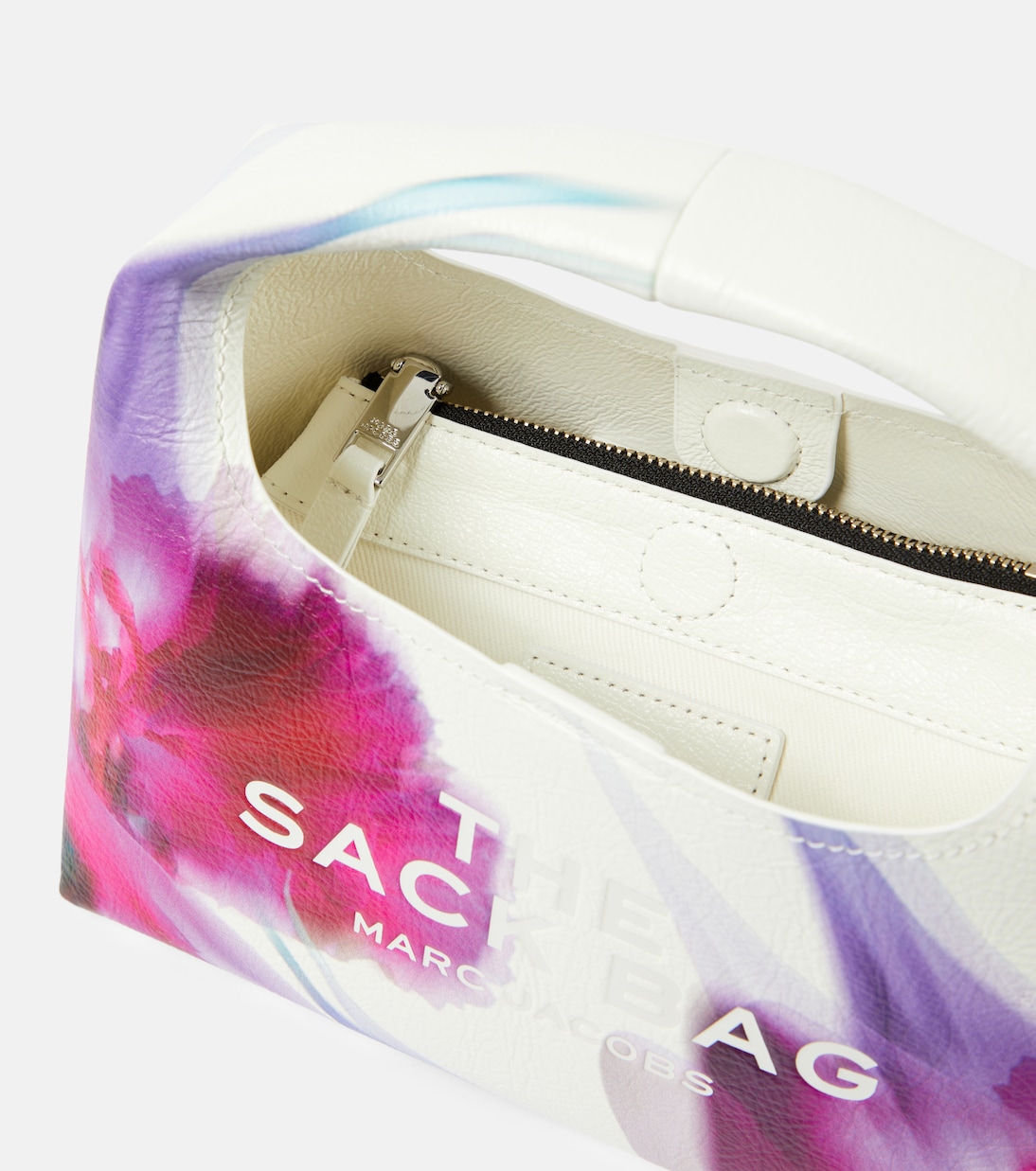 Cabas The Sack Future Floral Mini en cuir | Marc Jacobs