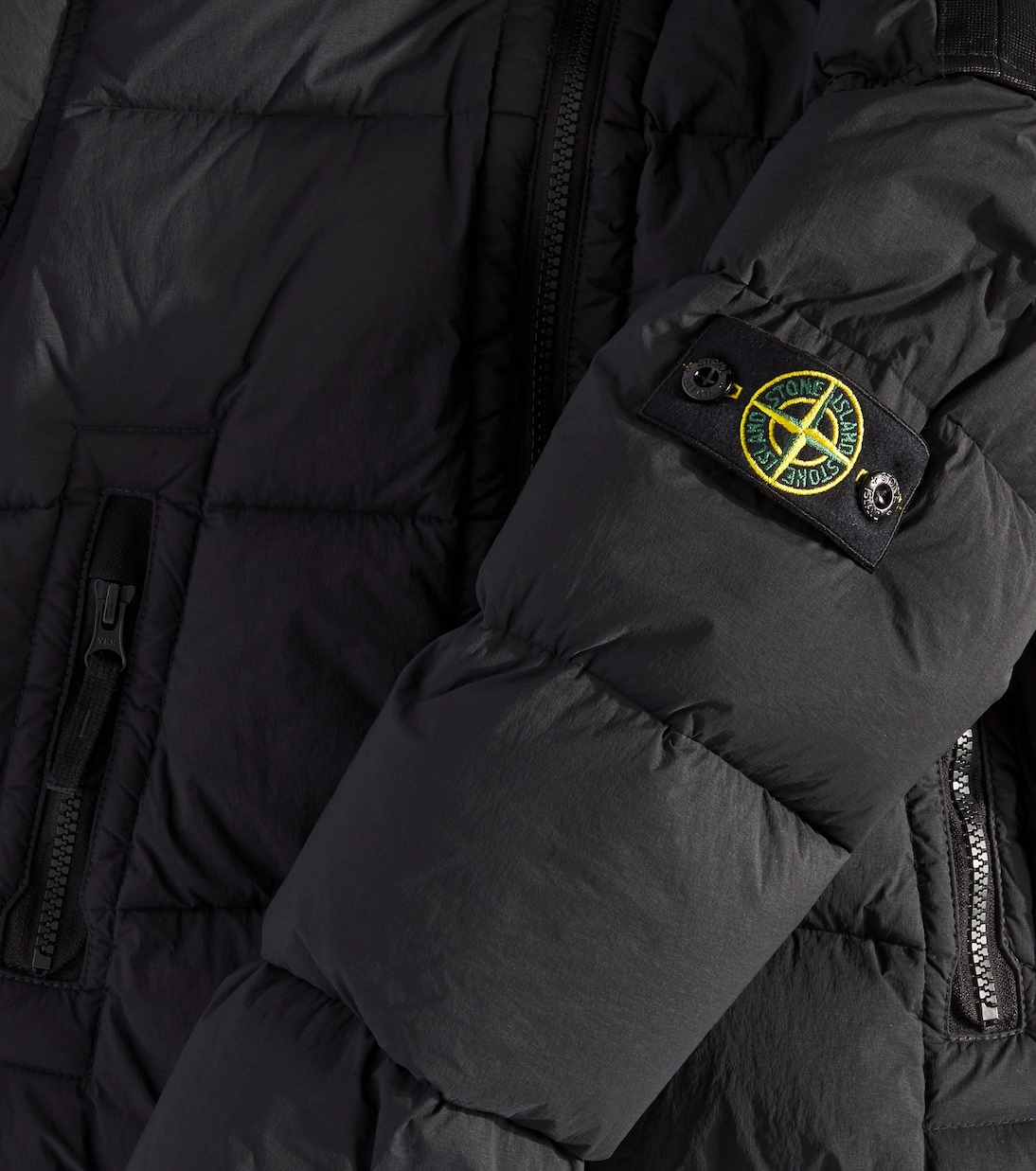 Compass down jacket | Stone Island Junior
