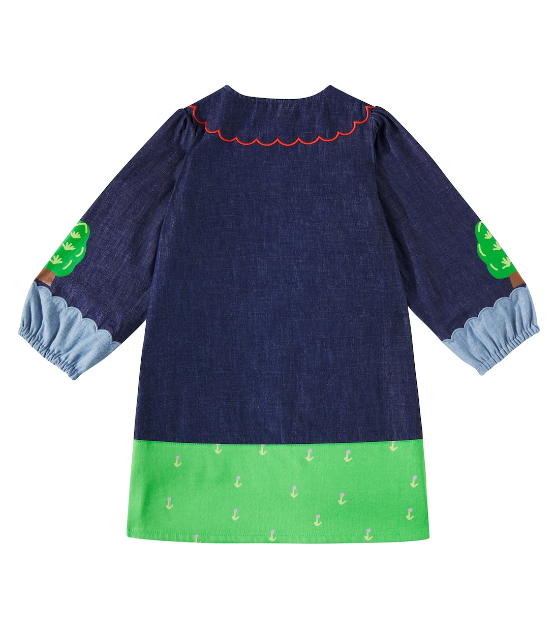 Bedrucktes Jeanskleid | Stella McCartney Kids