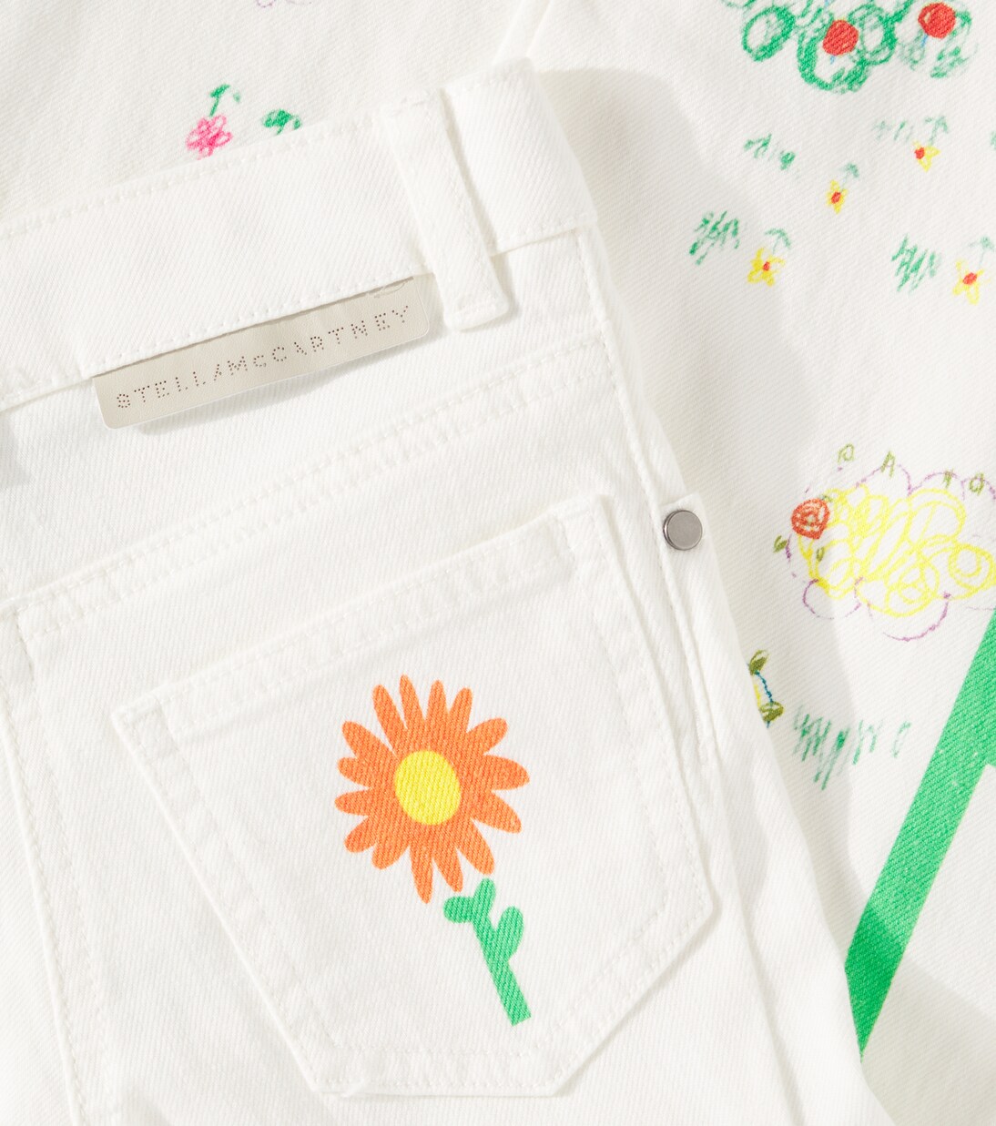 Jeans rectos estampados | Stella McCartney Kids