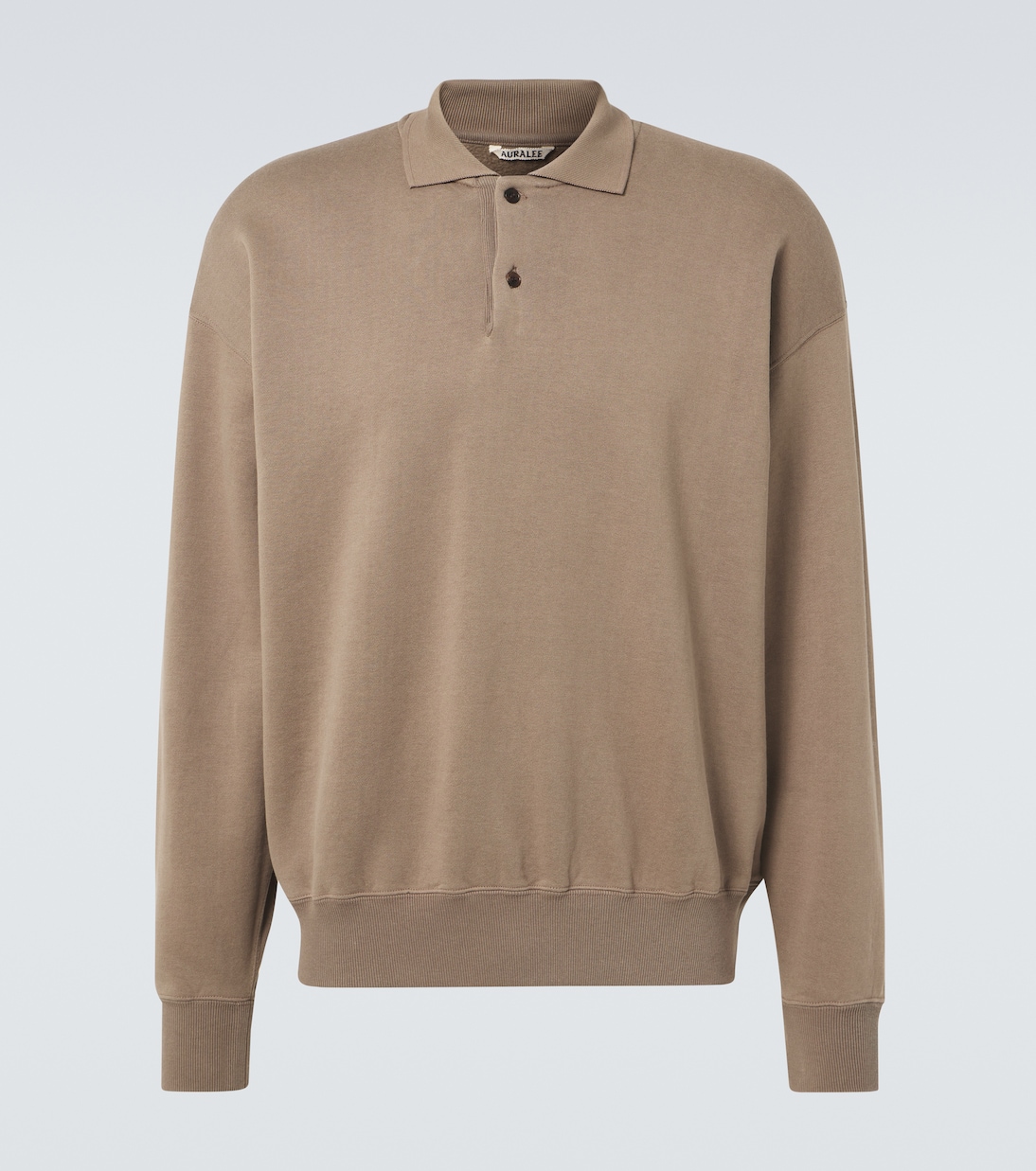 Cotton polo sweater | Auralee