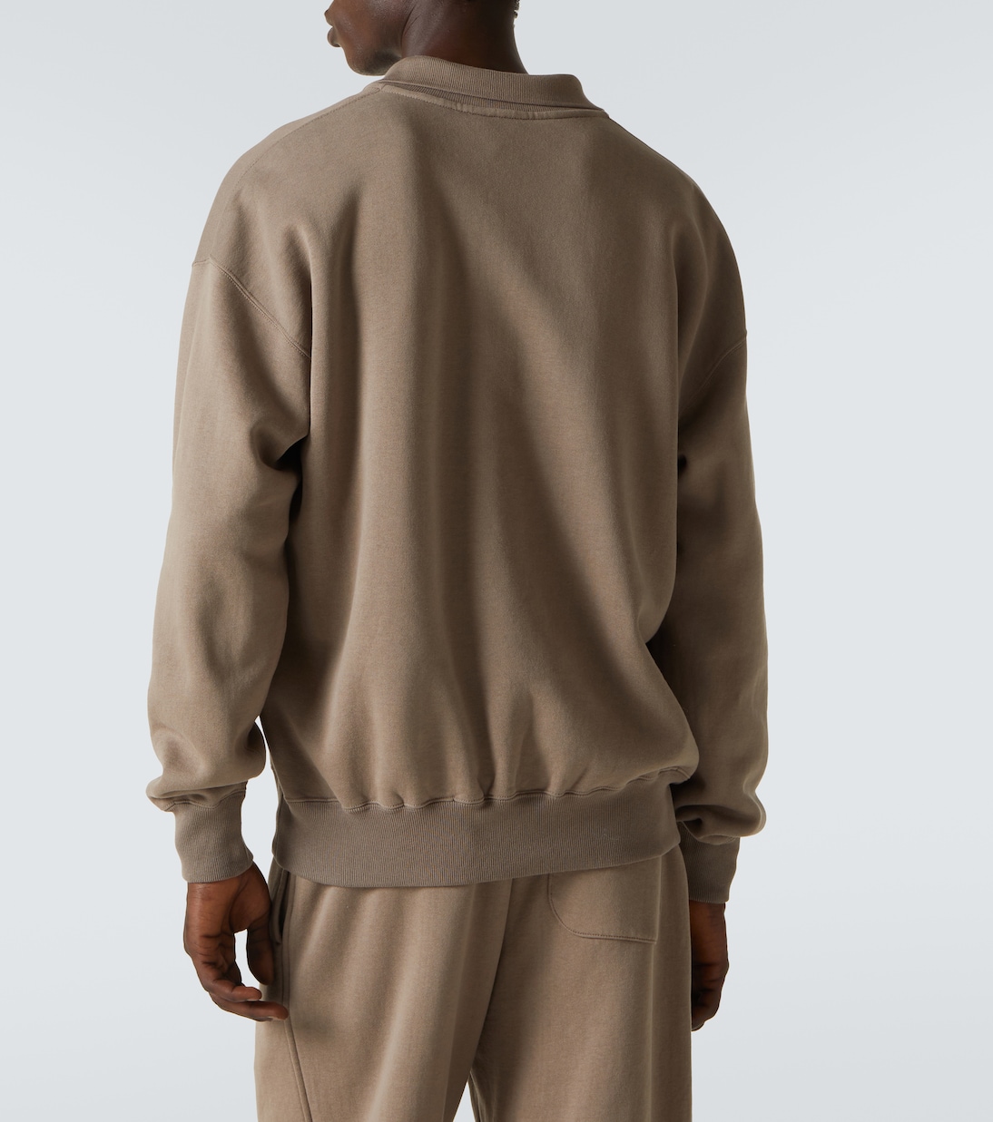 Cotton polo sweater | Auralee