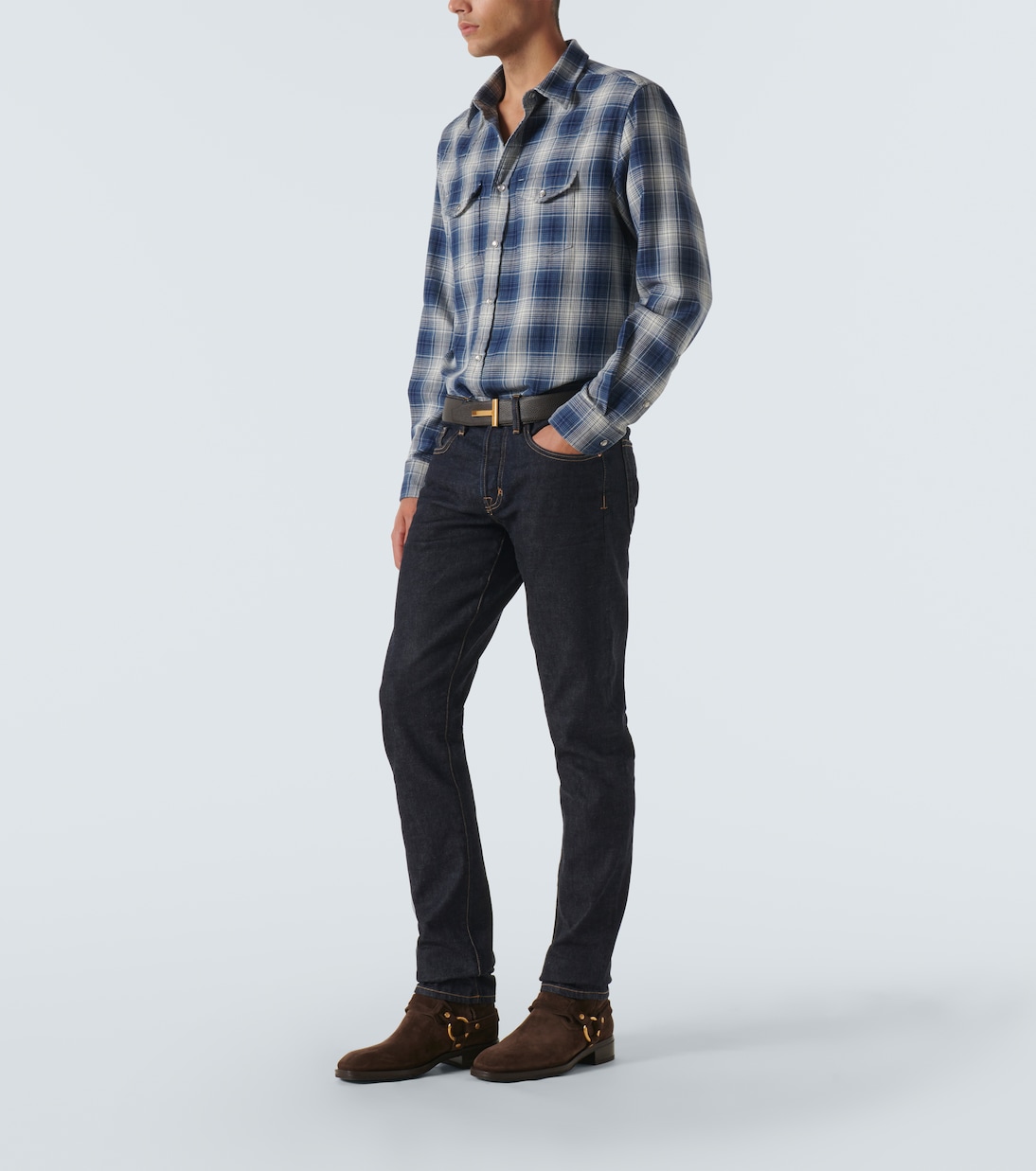 Bottines Cavendish en daim | Tom Ford