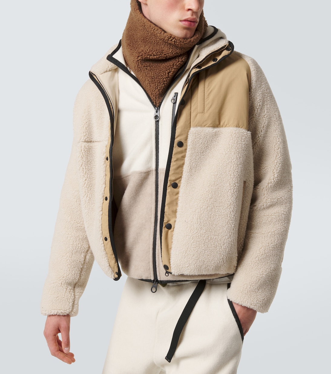 Jacke aus Teddyfleece | Loro Piana