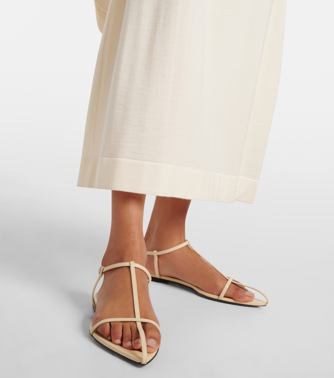 Sandales en cuir | Jil Sander
