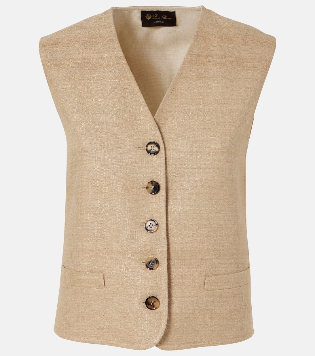 Gilet Edward in seta | Loro Piana