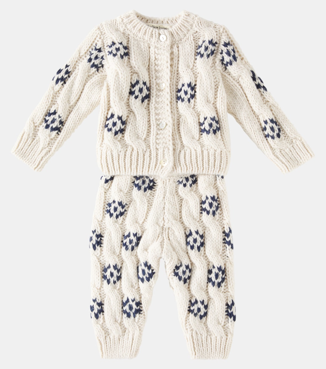 Bebé - set Osaka de cárdigan y pantalones | The New Society