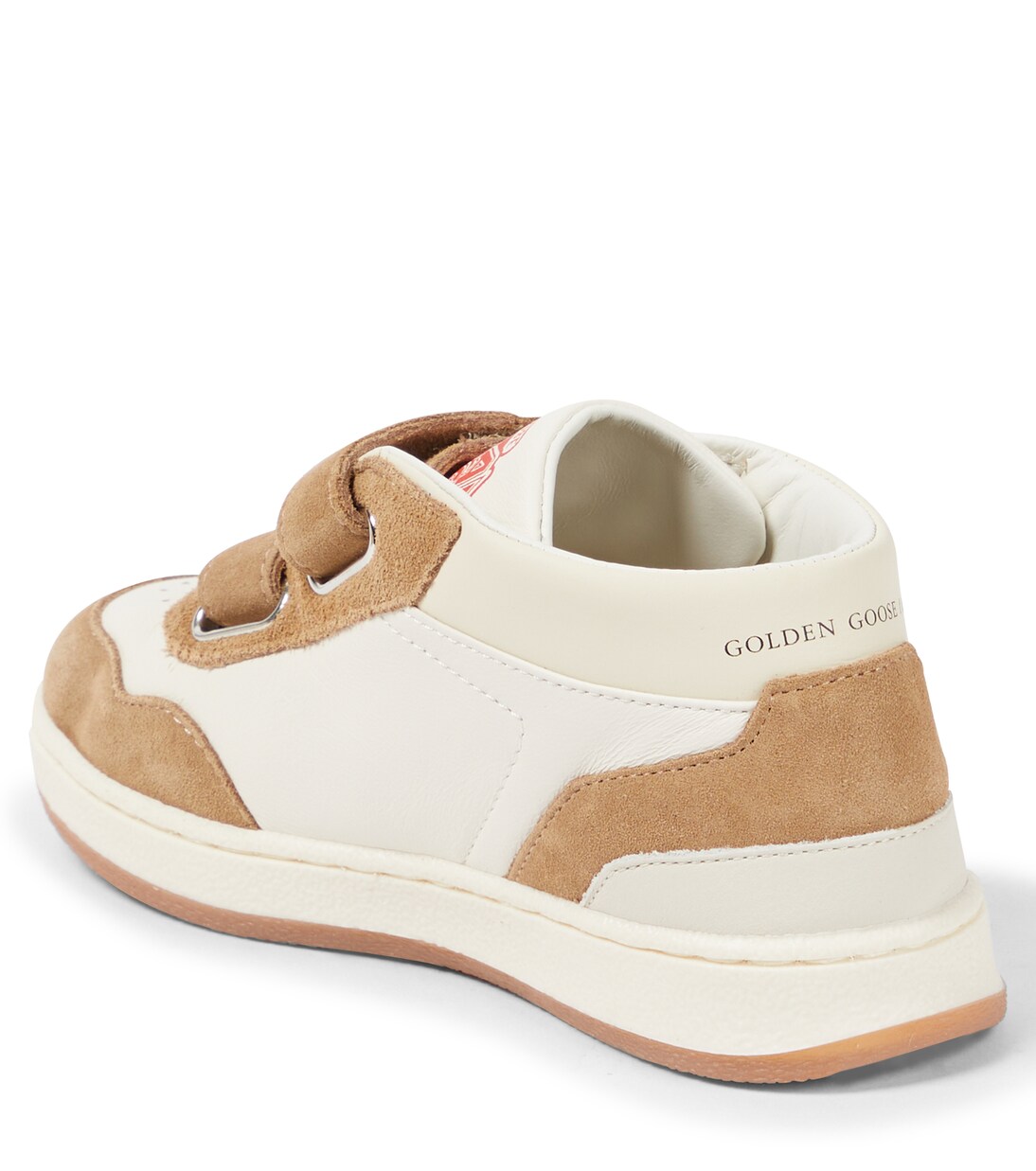 June Basket leather high-top sneakers | Golden Goose Kids