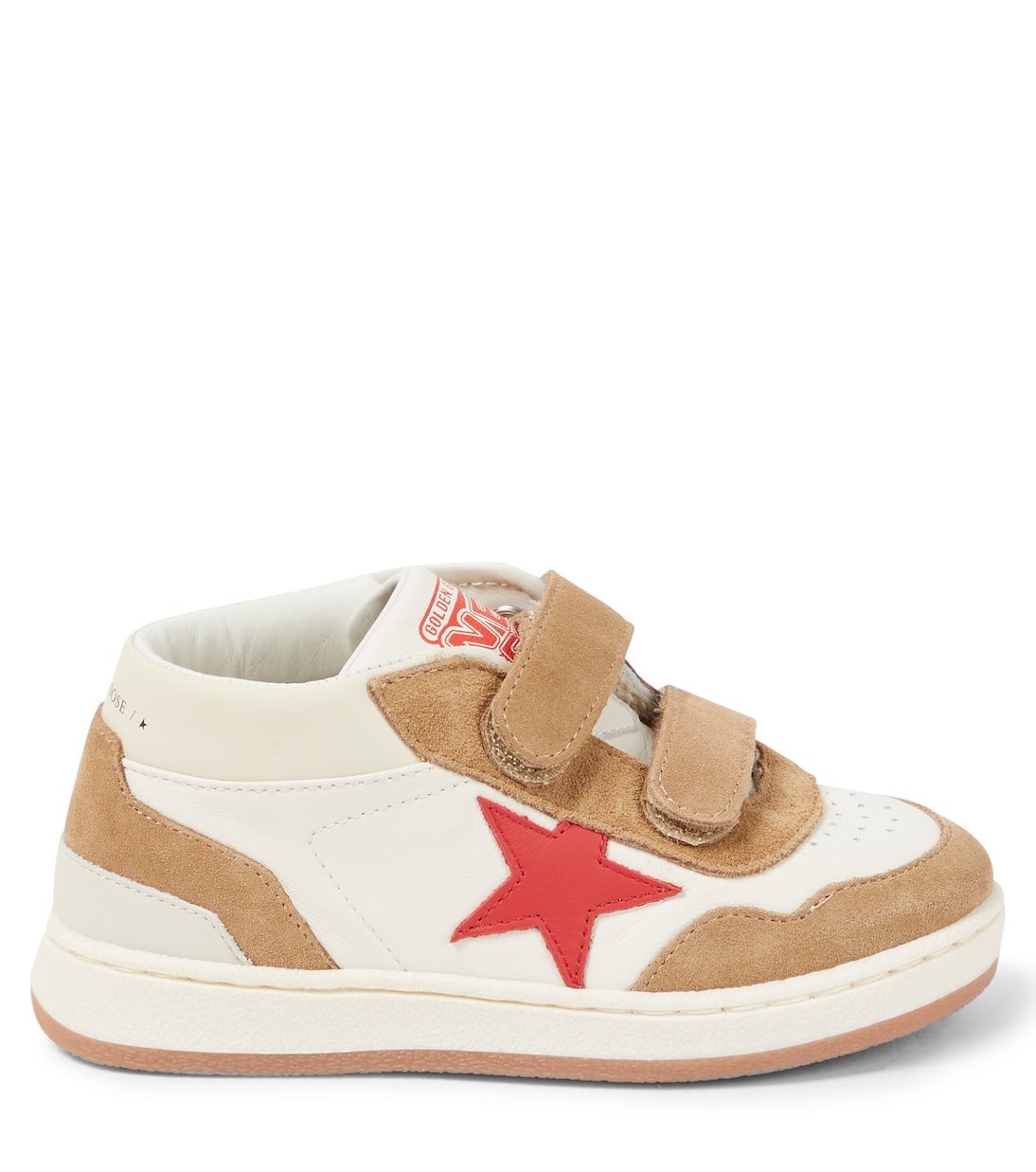 June Basket leather high-top sneakers | Golden Goose Kids