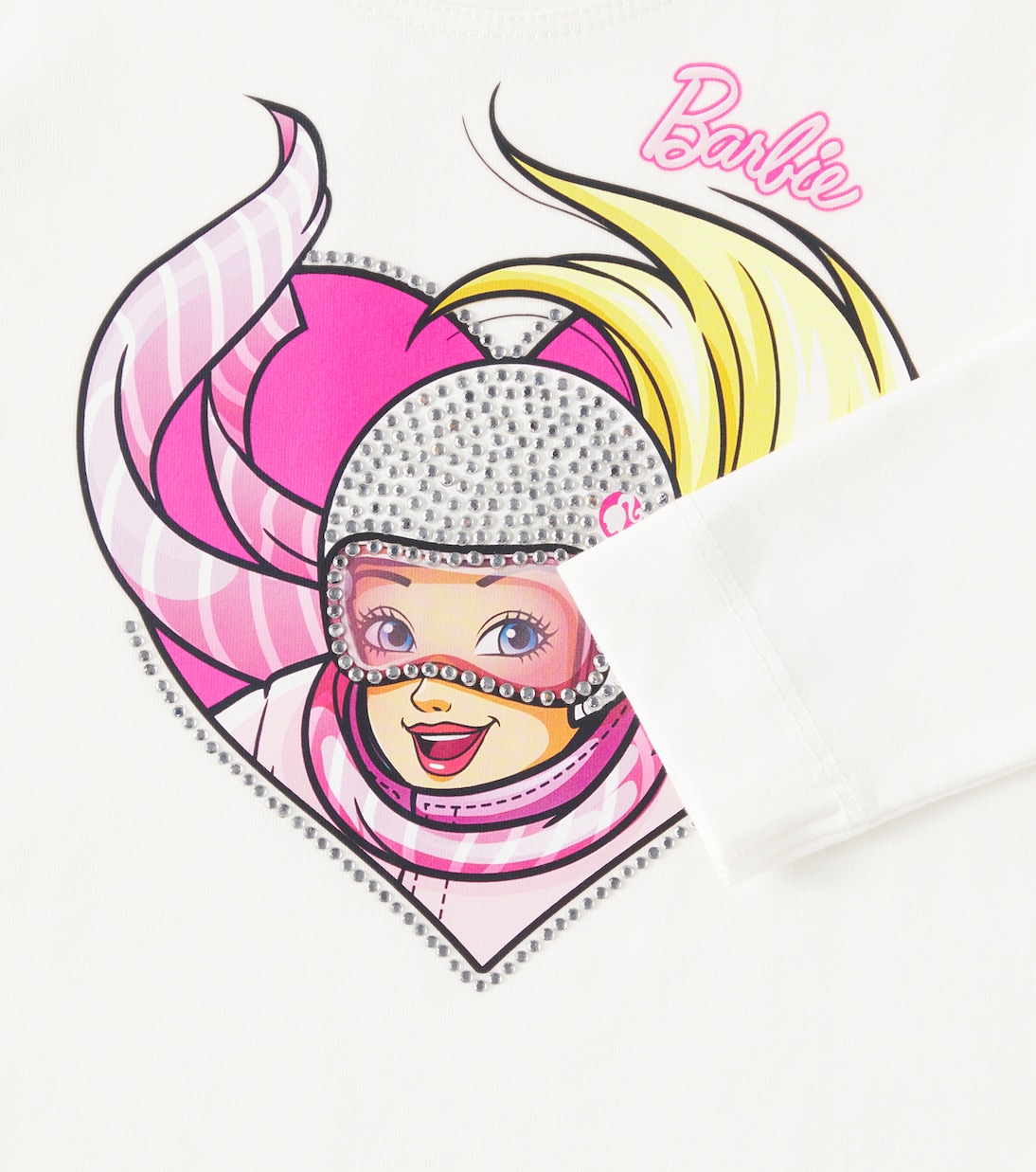 x Barbie® - T-shirt in misto cotone | Monnalisa