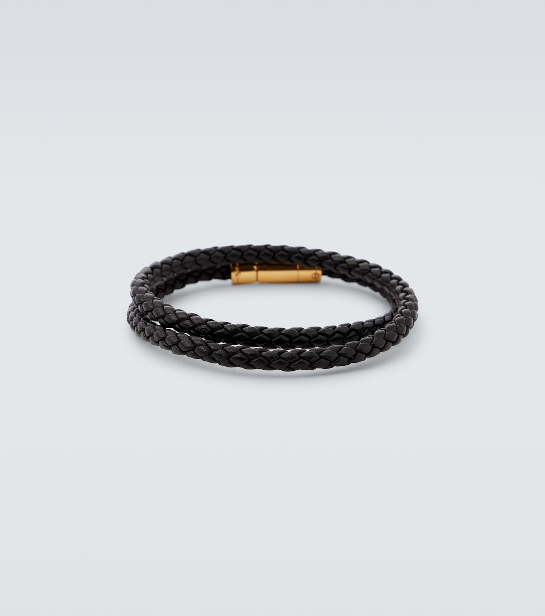 Bracelet en cuir à logo | Tom Ford