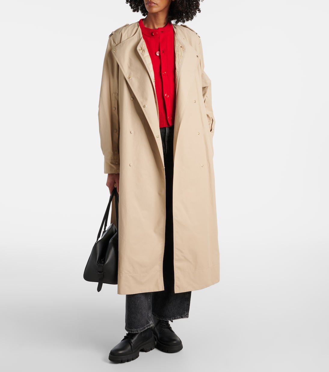 Gabardina Gourdon en mezcla de algodón | Moncler