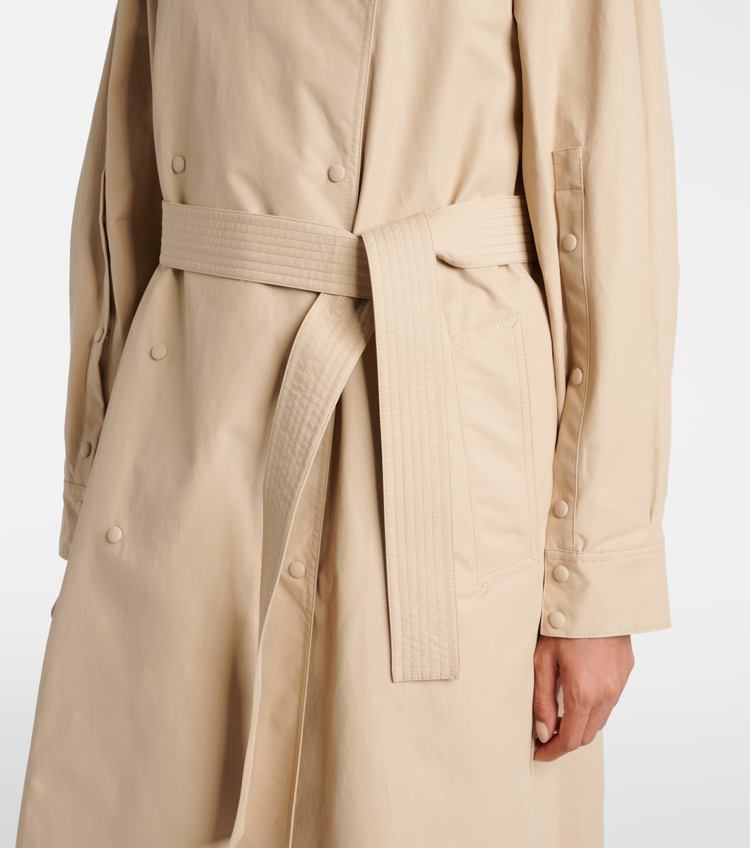 Gabardina Gourdon en mezcla de algodón | Moncler
