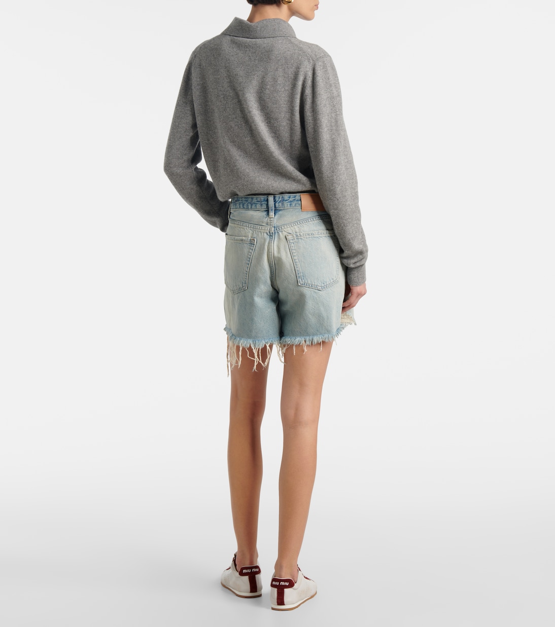 Monroe denim shorts | 7 For All Mankind