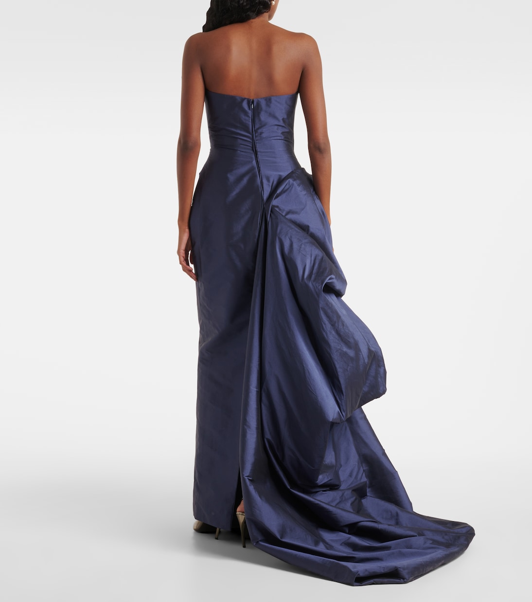 Robe longue en taffetas | Marmar Halim