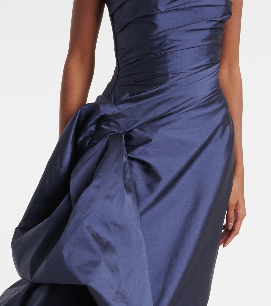 Robe longue en taffetas | Marmar Halim