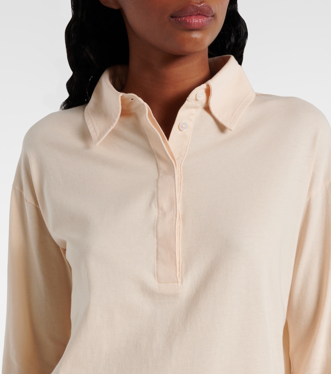 Polo Roddie in jersey di cotone | The Row