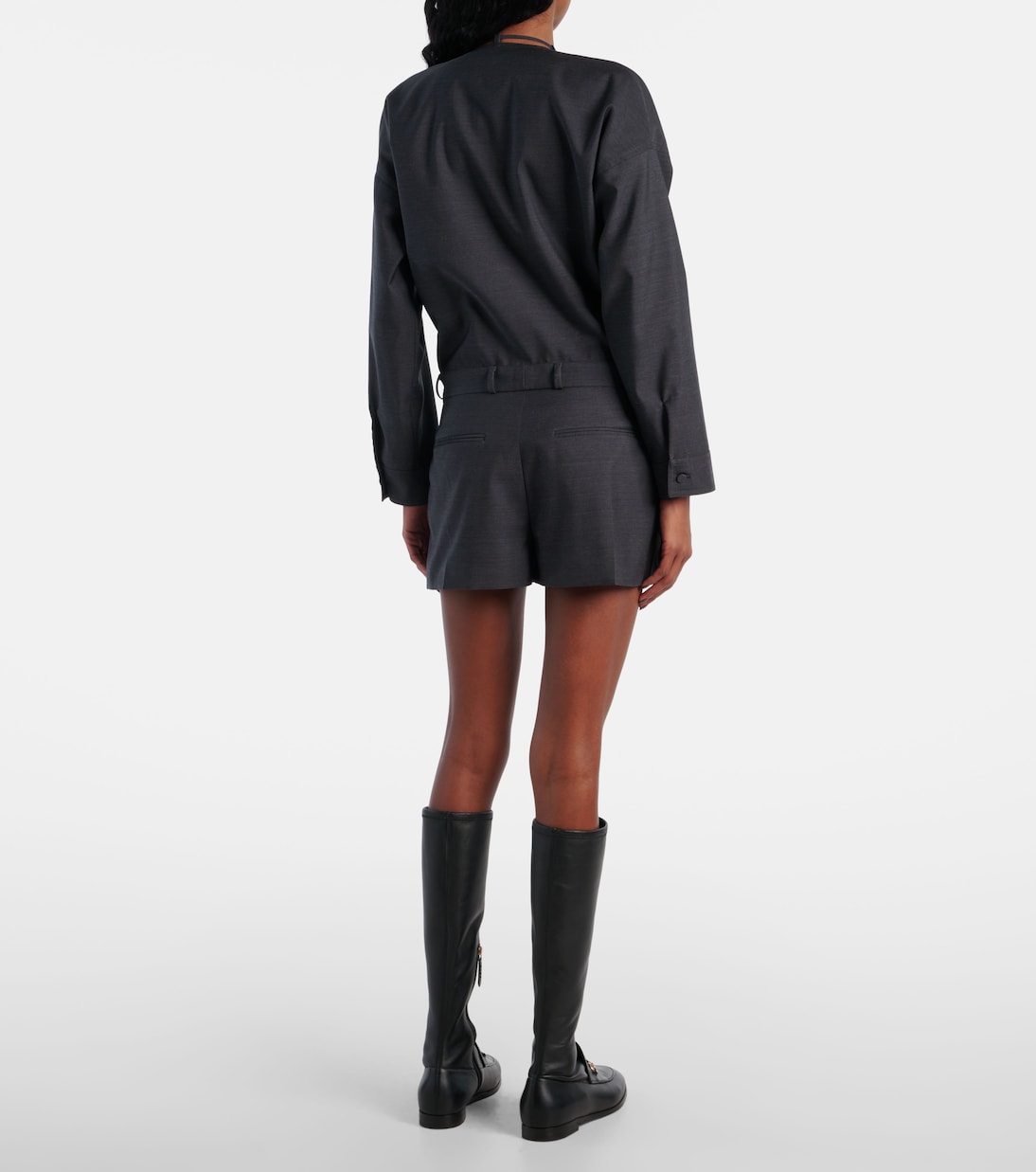 Jumpsuit corta in lana | Gucci