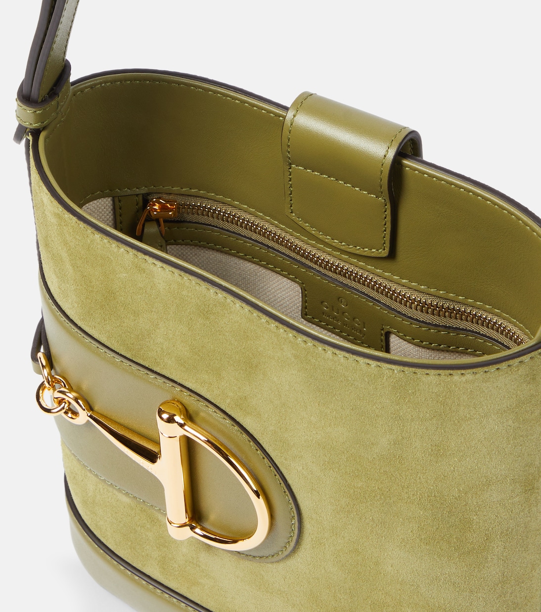 Schultertasche Gucci 73 Mini aus Veloursleder | Gucci