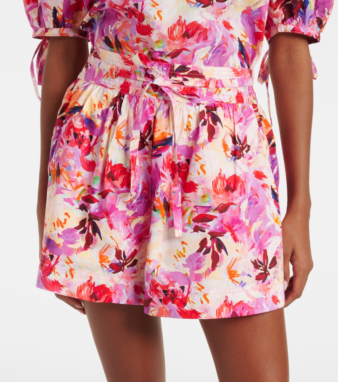 Shorts Rowan in cotone con stampa | Ulla Johnson