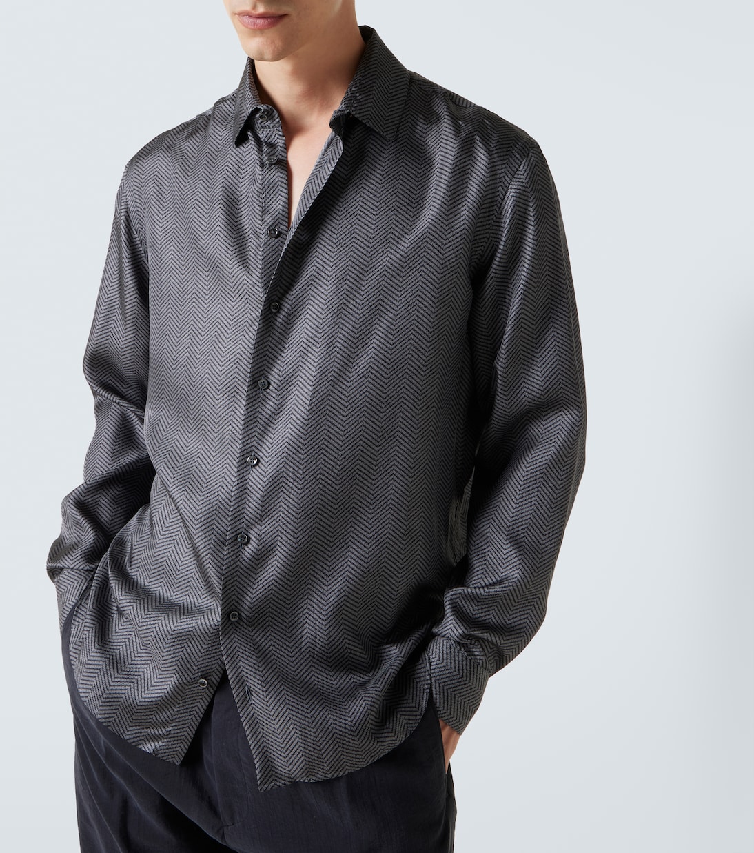Chemise en soie | Giorgio Armani