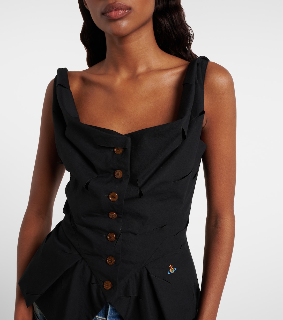 Monday Orb peplum vest | Vivienne Westwood