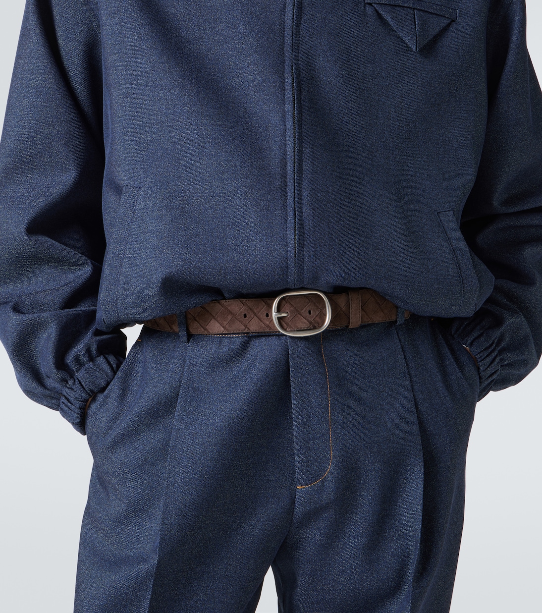 Ceinture Intrecciato en cuir  | Bottega Veneta