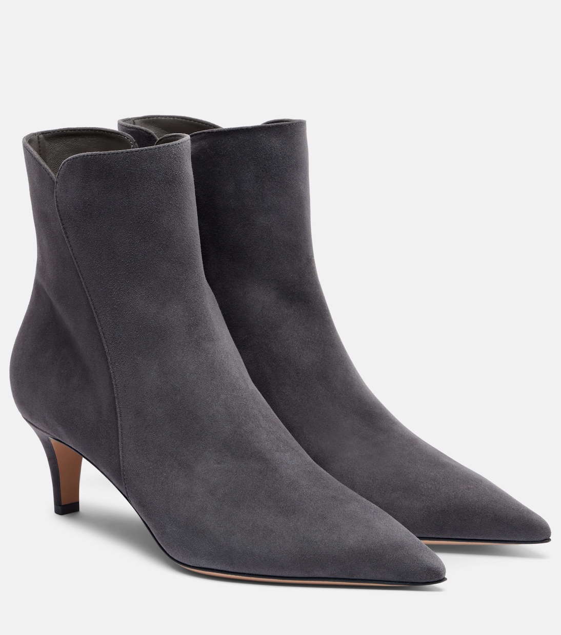 Levy 55 스웨이드 앵클 부츠 | Gianvito Rossi