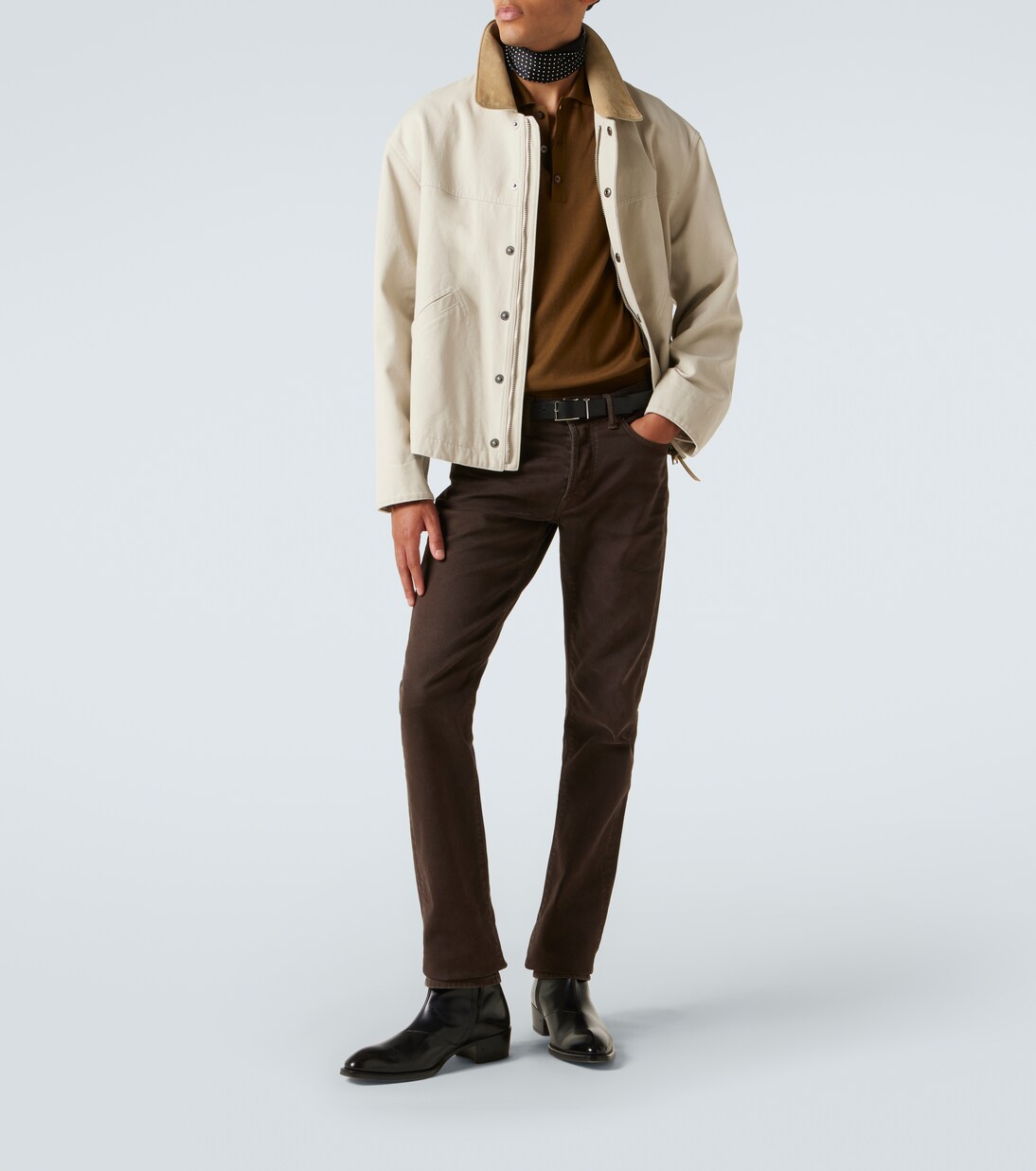 Polo de algodón y seda | Tom Ford