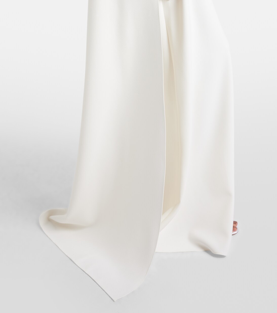 Yuna faux pearl-embellished crêpe gown | Safiyaa