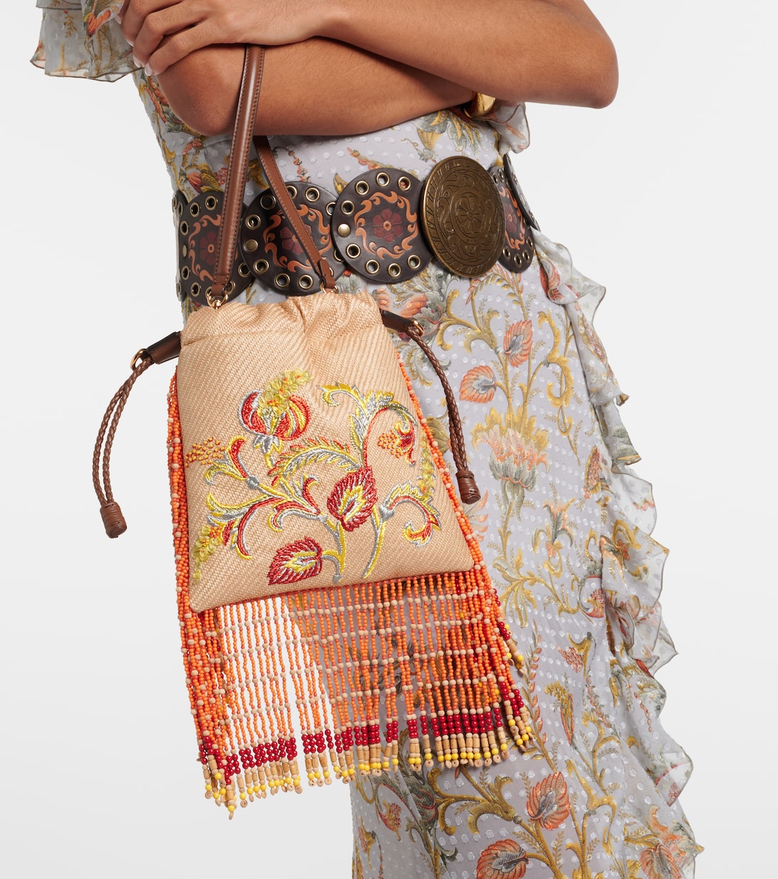 Kalispera Small embroidered pouch | Etro