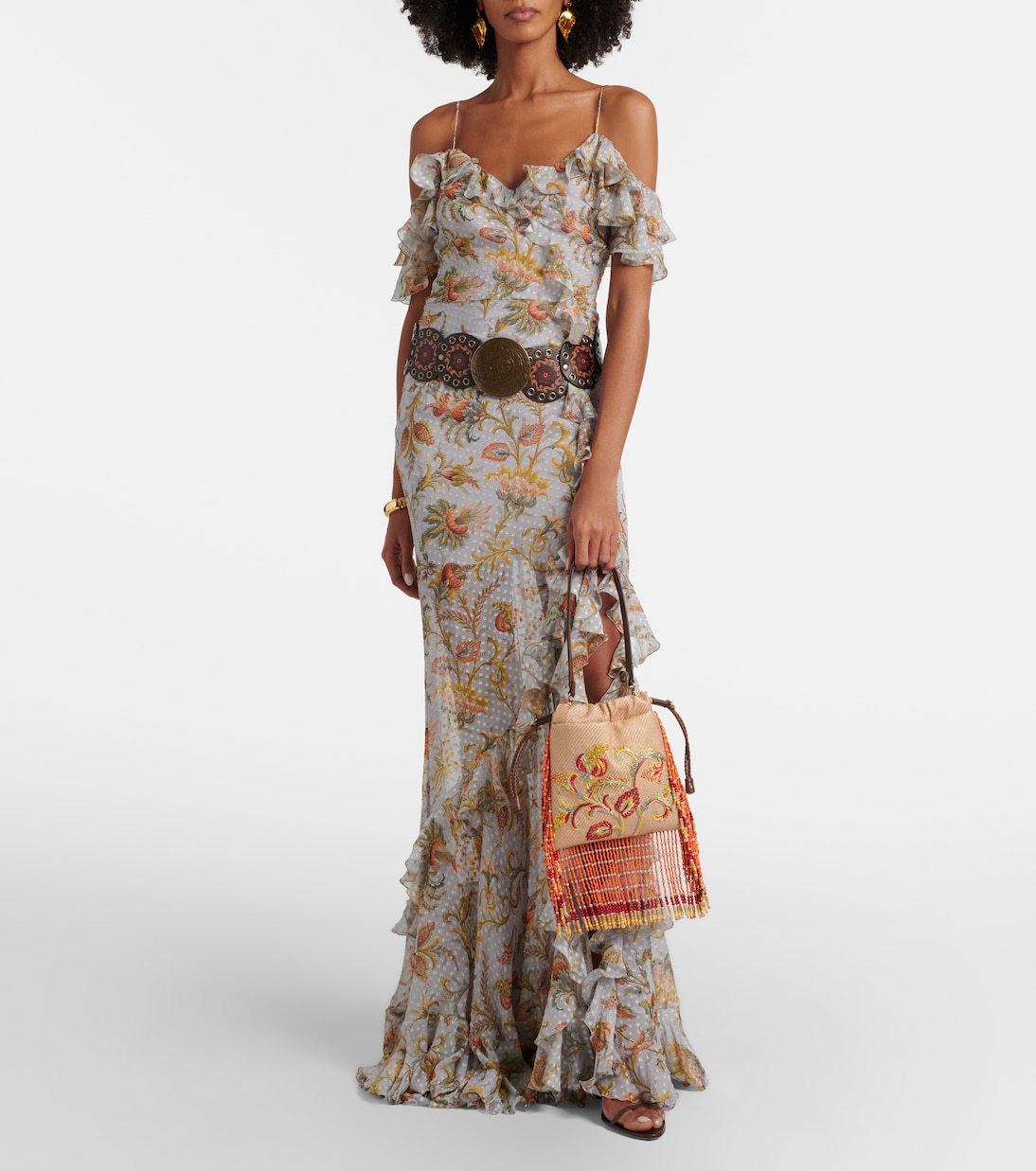 Kalispera Small embroidered pouch | Etro