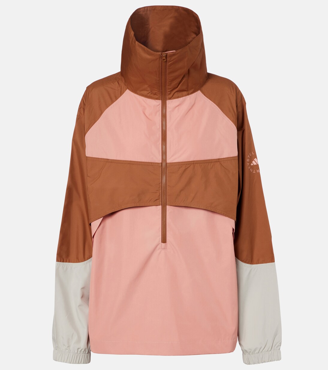 Colorblocked technical jacket | Adidas by Stella McCartney