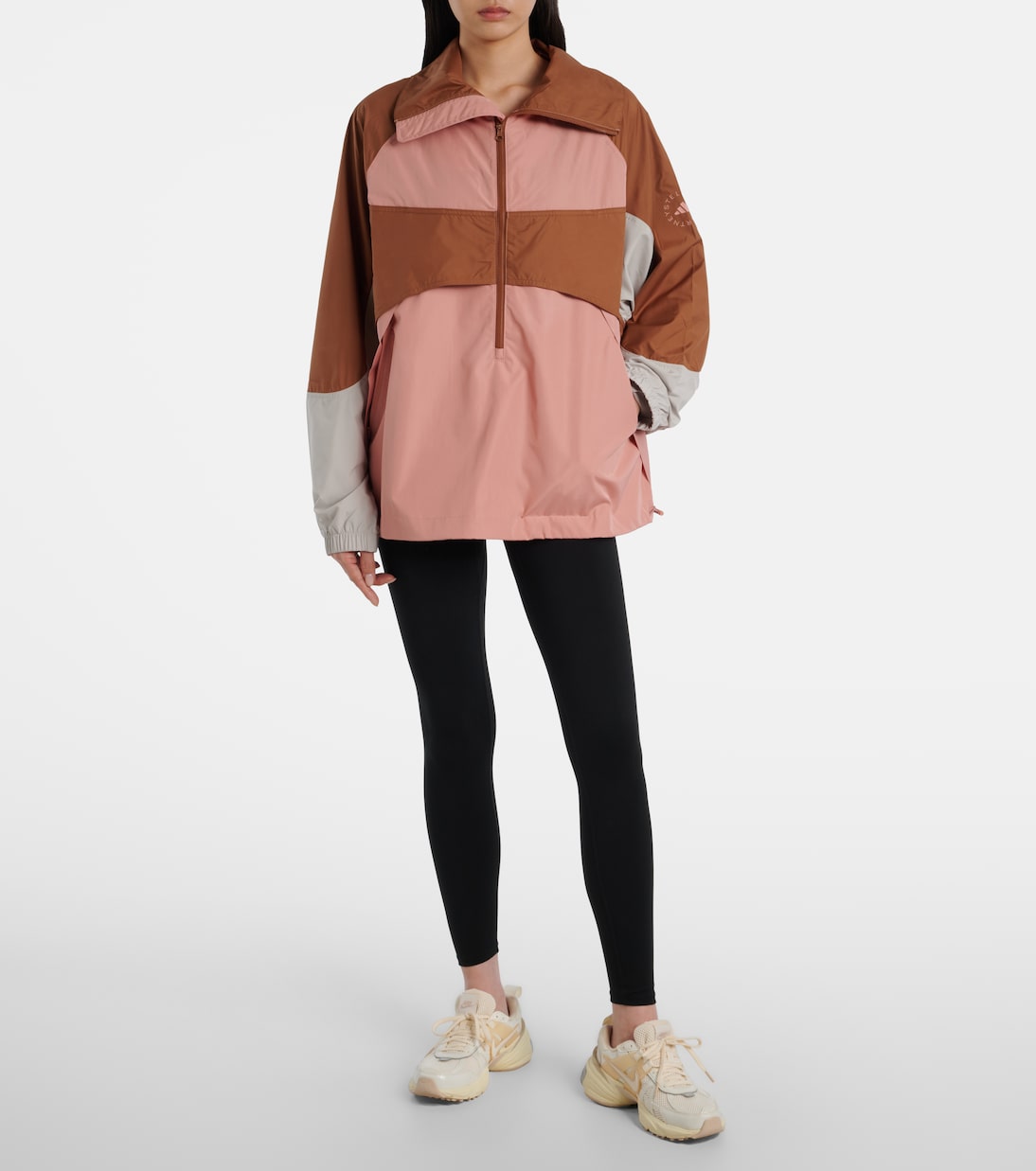 Colorblocked technical jacket | Adidas by Stella McCartney