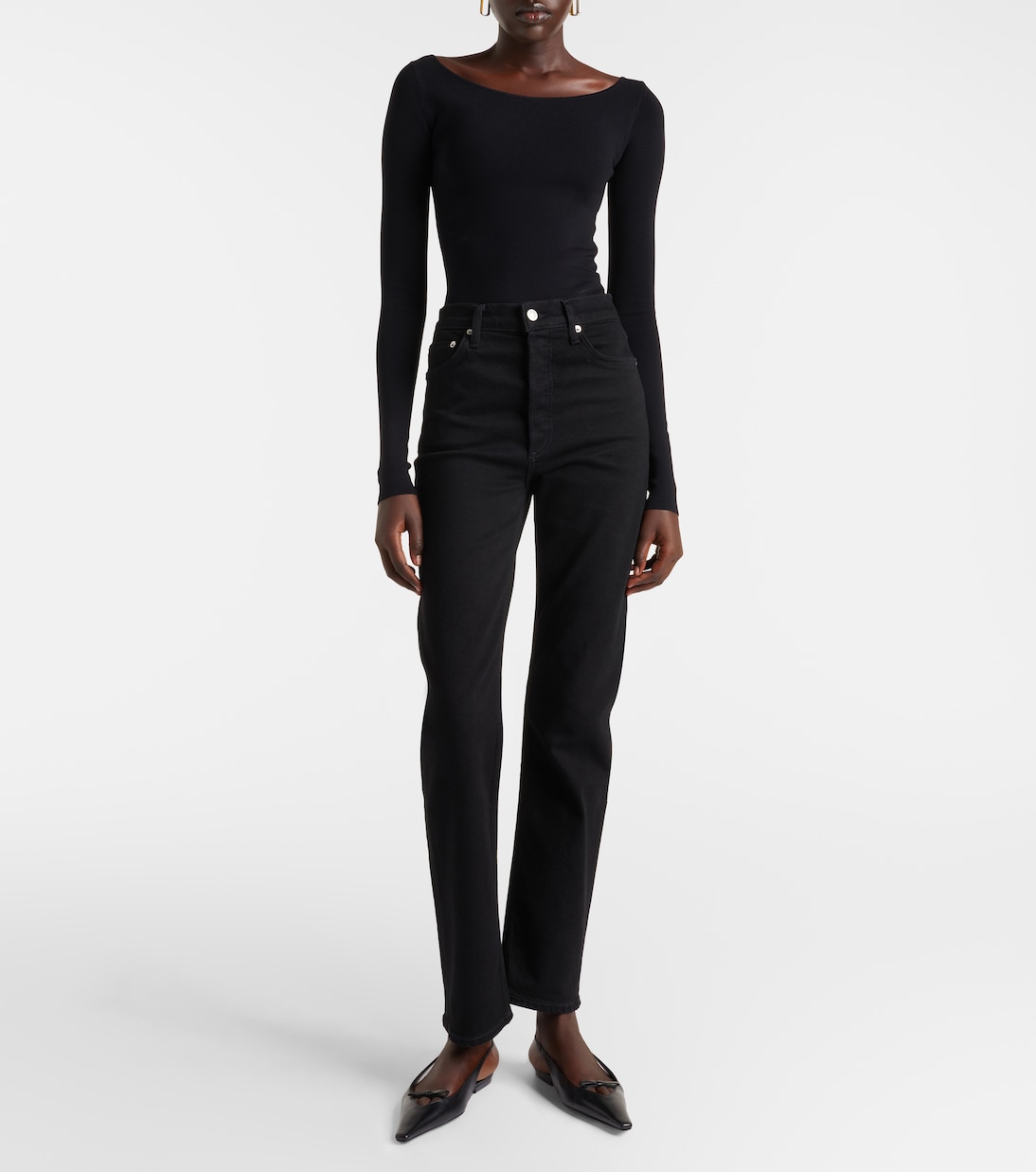 90’s Pinch Waist high-rise straight jeans | Agolde