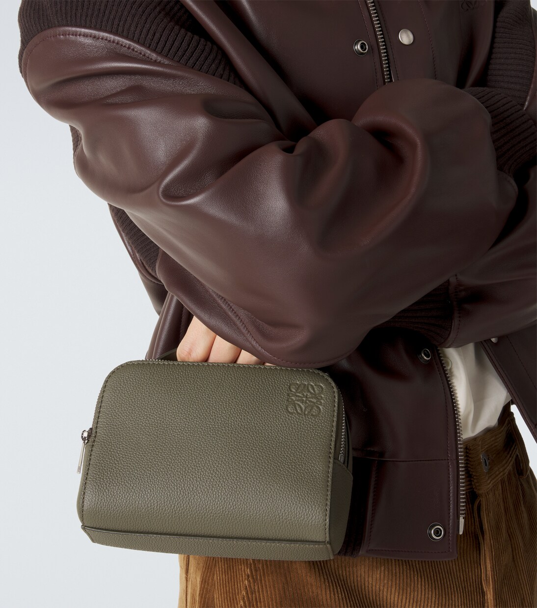 Schultertasche Mini aus Leder | Loewe