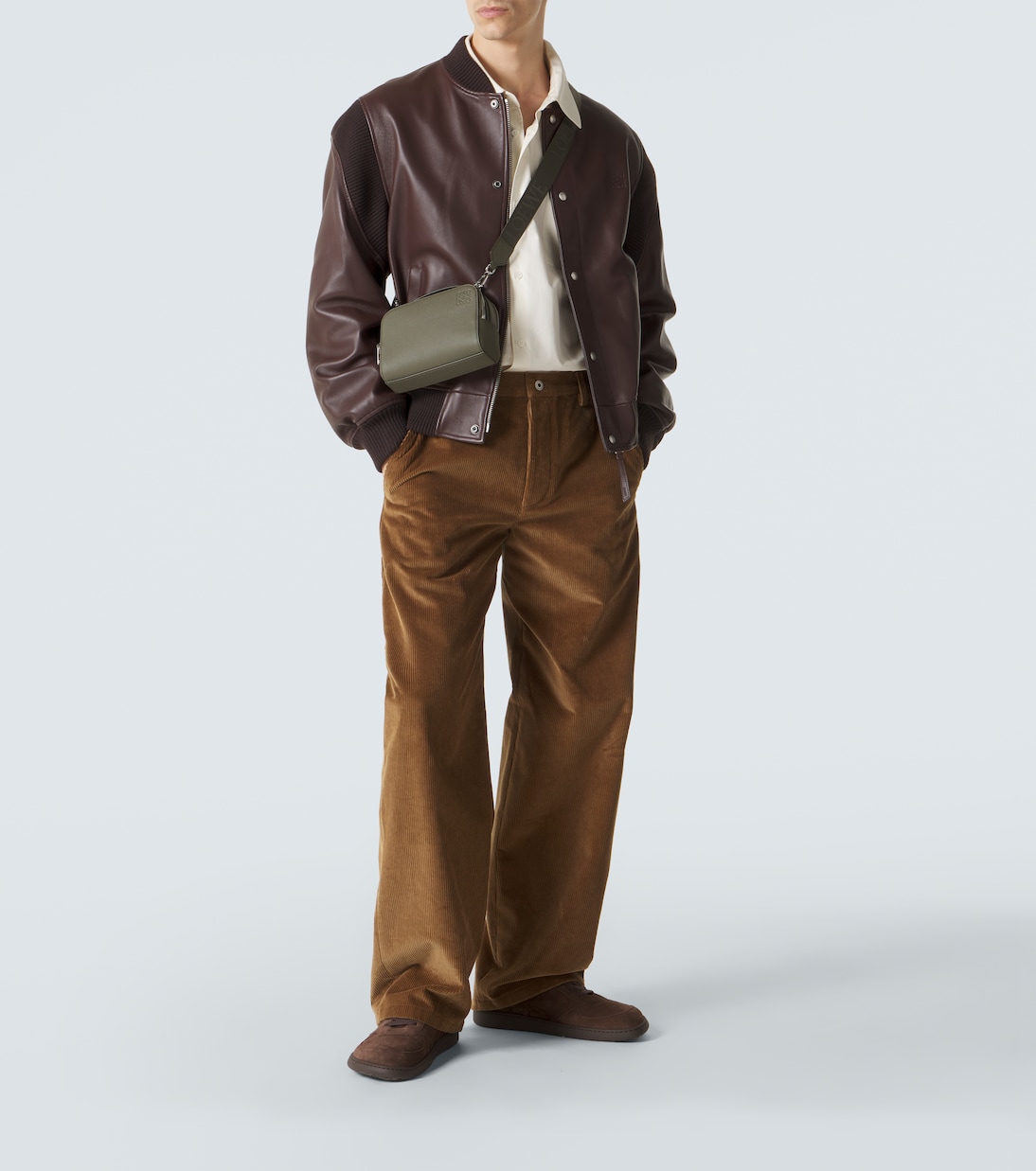 Schultertasche Mini aus Leder | Loewe