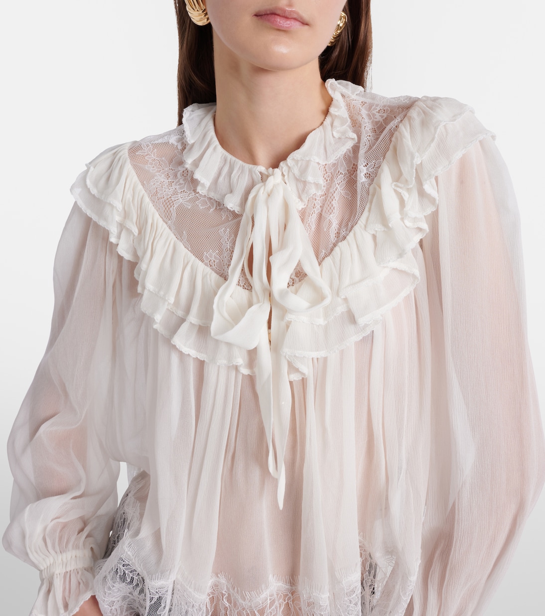 Blouse en dentelle | Self-Portrait