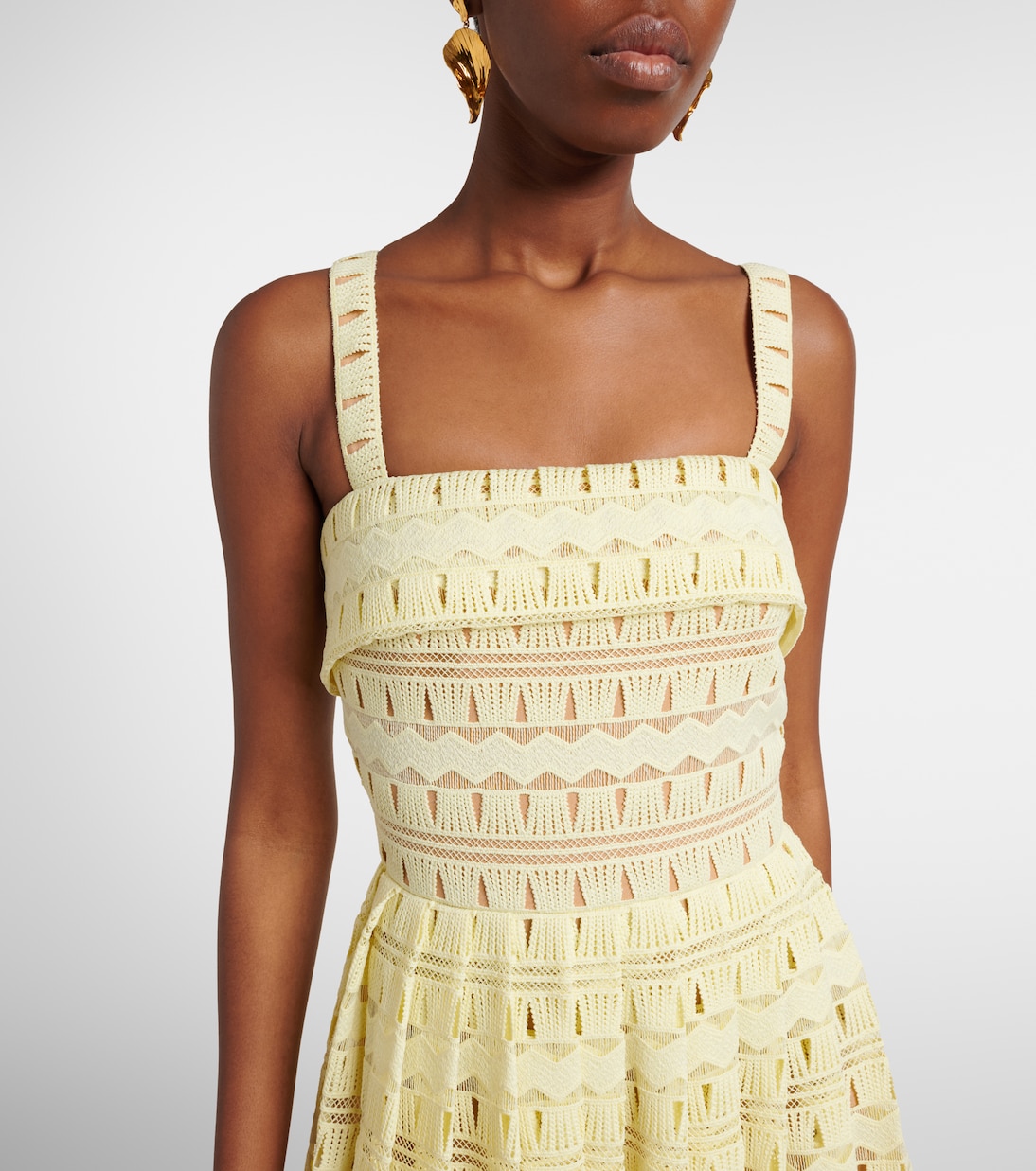 Macramé gown | Elie Saab