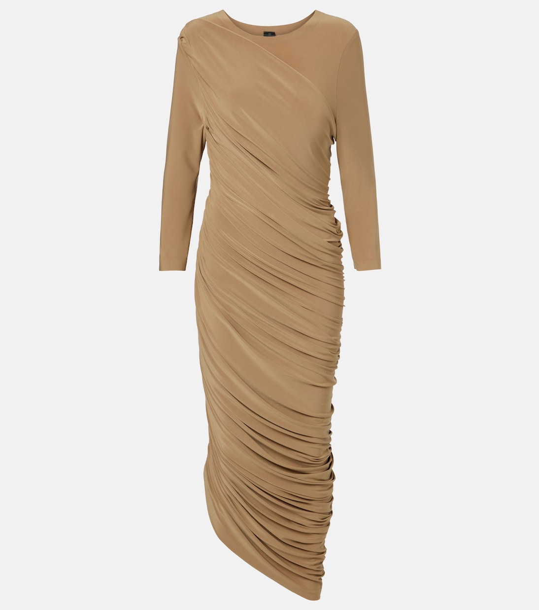 Diana ruched jersey cocktail dress | Norma Kamali