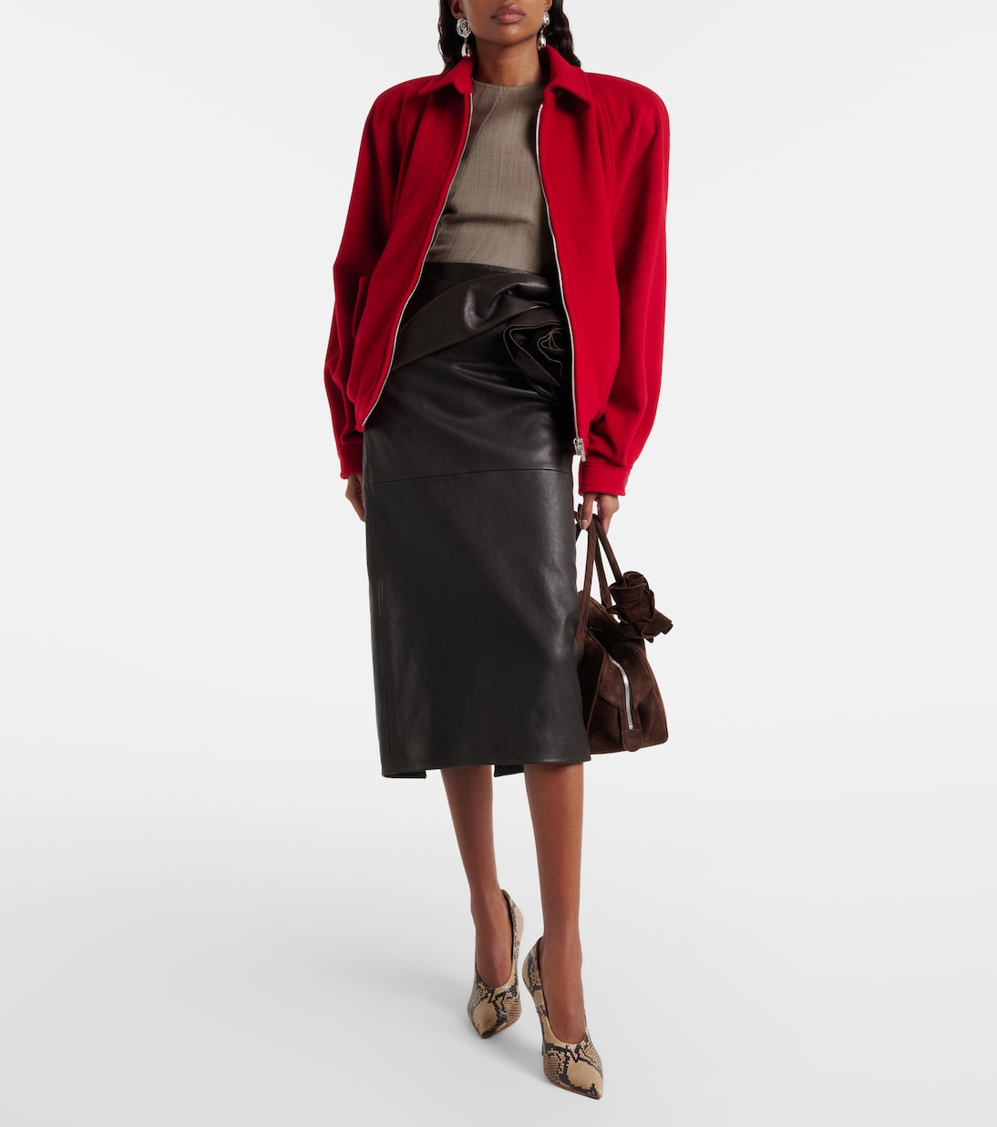 Wool bomber jacket | Magda Butrym