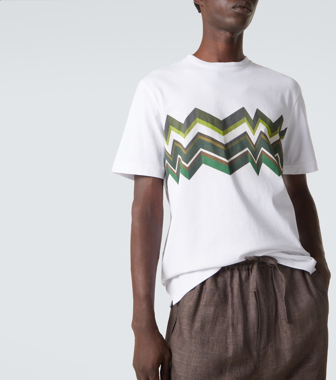 Zigzag cotton T-shirt | Missoni