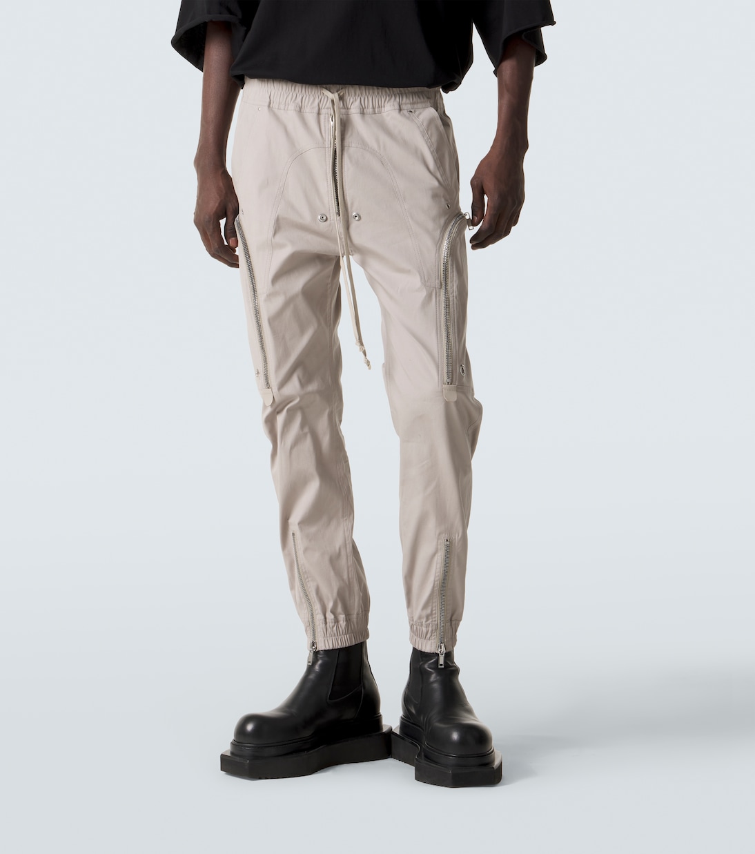 Bauhaus cotton-blend poplin cargo pants | Rick Owens