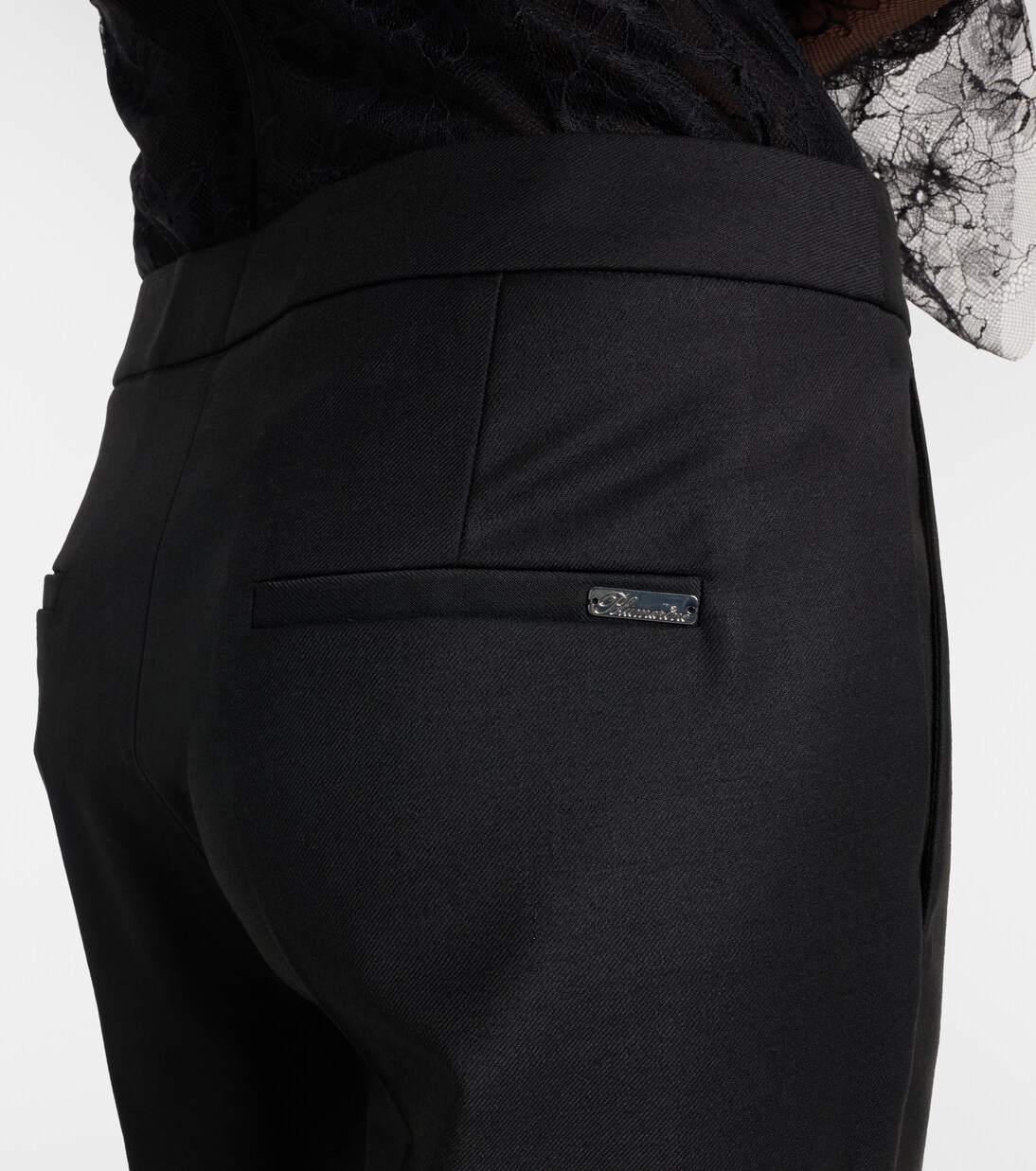 Pleated flared pants | Blumarine